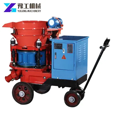 Wet/Dry Mix Gunite Machine Concrete Cement Mortar Spraying Shotcrete Machine