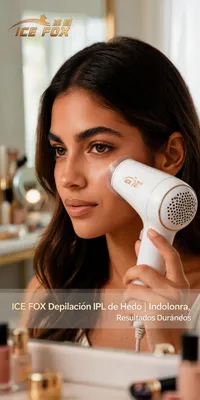Home Beauty Device for Laser IPL Hair Removal with 3 Replacement Heads