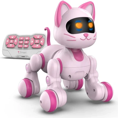 Wholesale Interactive Remote Control Robot Cat Toy with Touch Sensing Dance Feature RC Toy