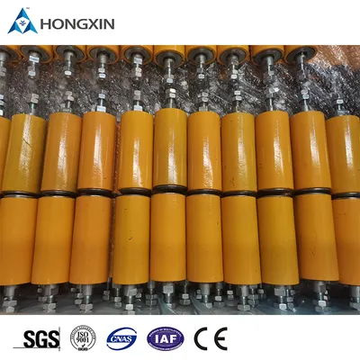 Wear Resistance Belt Conveyor Steel Friction-Aligning Roller for Bulk Material Handling