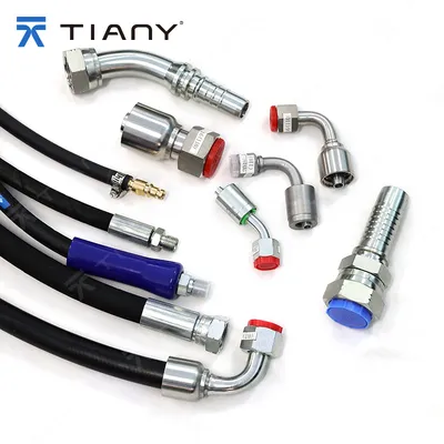 Heavy Duty Flange Fitting for Reliable Hydraulic Hose Couplings