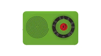 Portable FM/Am High-Sensitivity Family Quality Gift Radio (LED light) Green