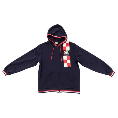 Men′ S School Printed Hoodie Jacket with Custom Logo