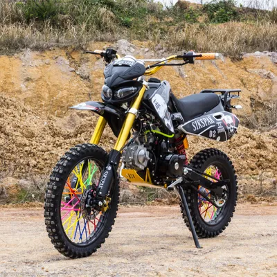 Enduro 125cc Motorcycle Pit Bike for Adults with Manual Clutch