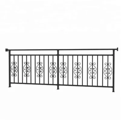 Community Safety Zinc Steel Guardrail for Residential Block Boundary