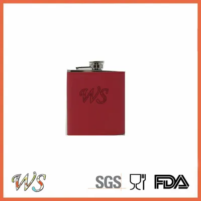 Wsjjyy149 Liquor Hip Flask/Hydro Stainless Steel Water Bottle/Hip Flask Leather Wrap