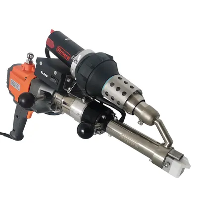 Tank HDPE Hot Air Plastic Extrusion Welder Plastic Geomembrane Welding Machine CE/RoHS