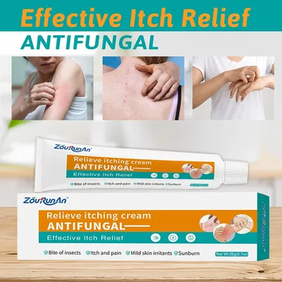New Design Premium Natural Herbal Extract Anti-Itch Cream for Travel Use