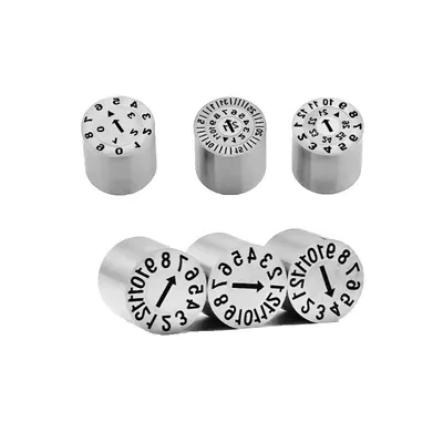 Replaceable Month Year Mold Date Inserts for Plastic Mold 6mm