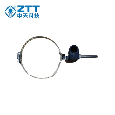 1/2" Single-Row Throat Hoop Type Clamp Communication RF Cable