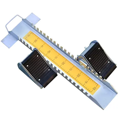 Starting Blocks Track and Field Starting Blocks Aluminum 6 Angle Adjustable Sprint Pedal