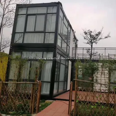 Two Storey Luxury Living 20FT Container House Price in Thailand