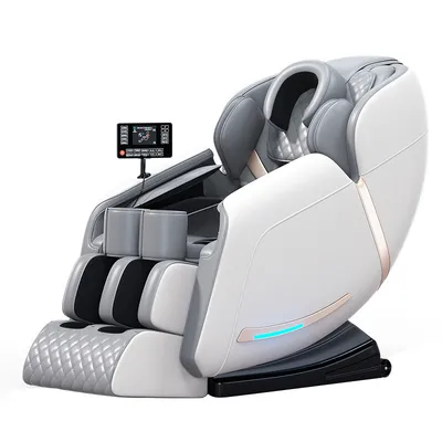 6D SL Track Full Body Zero Gravity Robotic Massage Chair with Stretching Function