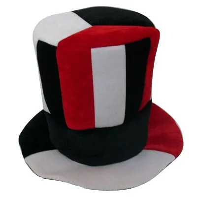 Three Color Top Hat with National Flag Hats