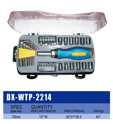 Screwdriver and Socket 33PCS Tool Set