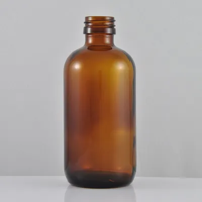 250ml Amber Glass Bottle for Medicine & Chemical Storage