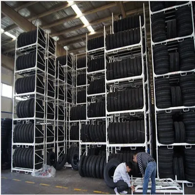 Stackable Car Tire Racking System
