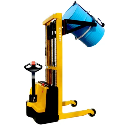 Portable Electric Hydraulic Oil Drum Lifter Tilter for Steel Plastic Drum