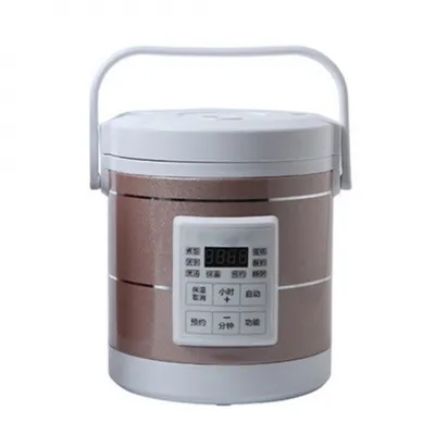 Hot Sale Customizable Multifunctional 12V24V Car Electric Appliance Convenient Mini Rice Cooker