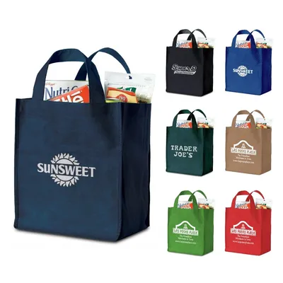 Free Sample Wholesale Custom Hot Promotion Non Woven Shopping Bag Eco-Friendly Grocery Non Woven Tote