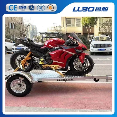 Galvanized Motorcycle Trailer for Durable Motorcycle Trailer