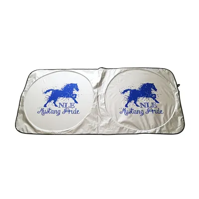 Polyester Custom Printing Front Car Windshield Sun Shade