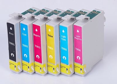 Compatible Inkjet Cartridge for Epson (T0801-T0806)
