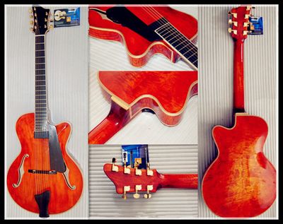 7 Strings Jazz Guitar High Quality (YZ-23A)