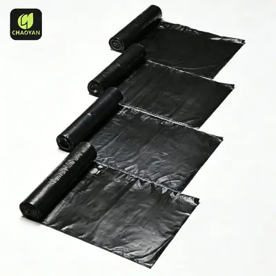 Customizable HDPE Colored Extra Large Heavy Duty Tall Kitchen Trash Liners, Odor Blocking & Leakproof Contractor Grade Strong Industrial Garbage Bags