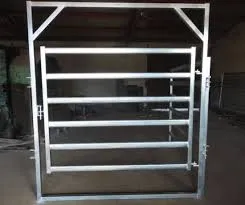 Hot-Dipped Galvanized Welded Rail Livestock Corral Fence Panels