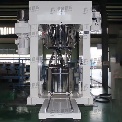 High Efficiency Double Planetary Mixer for Adhesive Manufacturing