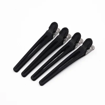 Dolphin Hairgrip Stainless Steel Clamp Duckbill Hairpin Set Salon Alligator Print Custom Hair Clips