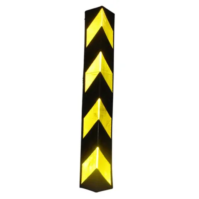 Parking Safety Reflective Rubber Wall Protector