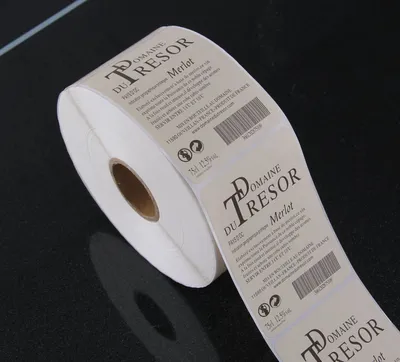 Custom Beer and Wine Bottle Stickers, High Quality Roll Labels Printing