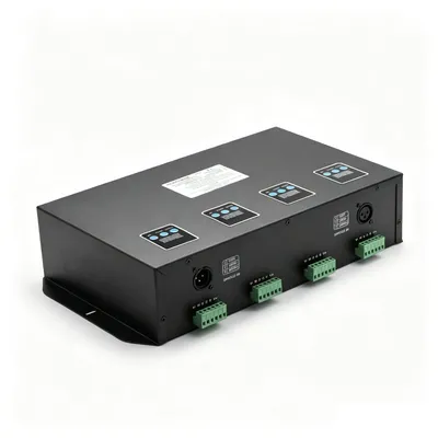 Dmxcon 4-Port DMX Sub-Control100-120V AC/200-240V AC 350W for RGB RGBW Night Lighting