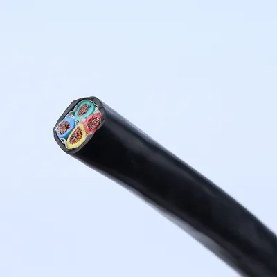 300/500V Copper 2 Core 4 mm2 PVC Insulated Rvv Electrical Flexible Power Cables