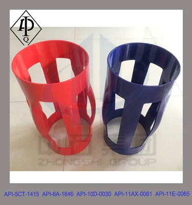 API High Restoring Force Single Piece Centralizer, Integral Casing Centralizer
