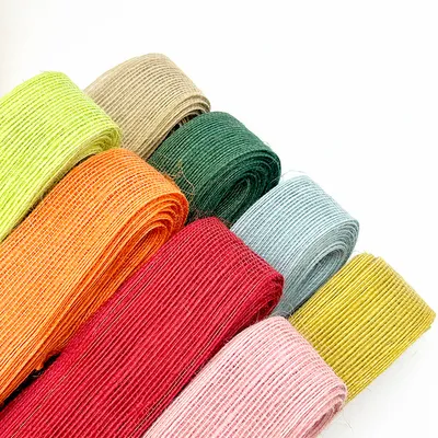 Elegant Burlap Ribbon for Stylish Spring and Summer Crafts
