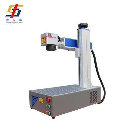 Raycus 30W Mini Laser Marking Machine Condition Air Cooling Marking at Manufacturer's Metal
