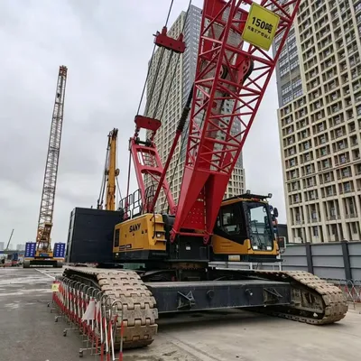 Hydraulic Second Hand 150t Crawler Crane for Coal Stack