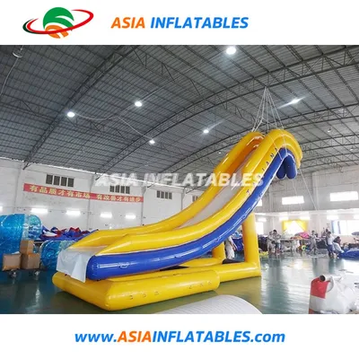Inflatable Water Slide for Yacht, Customized Inflatable Yacht Slides