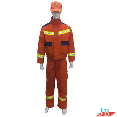 Emergency Rescue Suit Fire Resistant Durable Fire Fighters Clothing