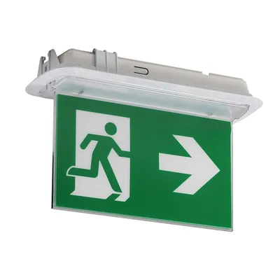 Cheap Design IP20 Rechargeable Emergency LED Light with Running Man