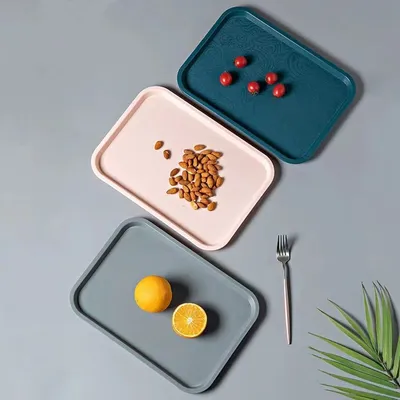 Plastic Great for Eating Bar Breakfast or Any Food Tray