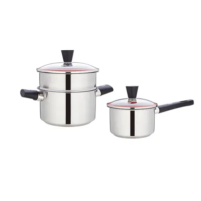 Premium PRO Jue Two-Piece Hardcover Pot Set for Cooking
