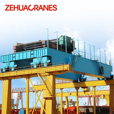 Double Beam Lifting Materials Winch Eot Cranes
