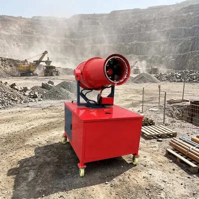 Factory Mobile Cannon Dust Suppression Fog Cannon Sprayer