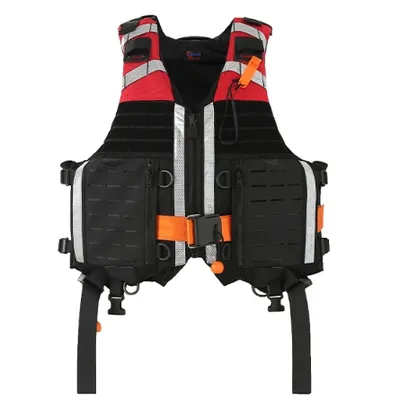 Professional Water Rescue Rapids Life Jacket Nylon120n Working Life Jacket Rescue Equipment