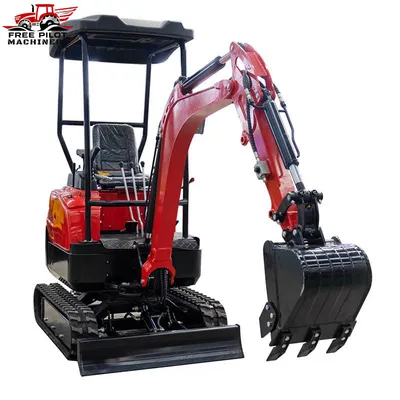1t 2t-20t Wheel Trackhoe Mini Small Trench Digger Hydraulic Crawler Excavator for Sales