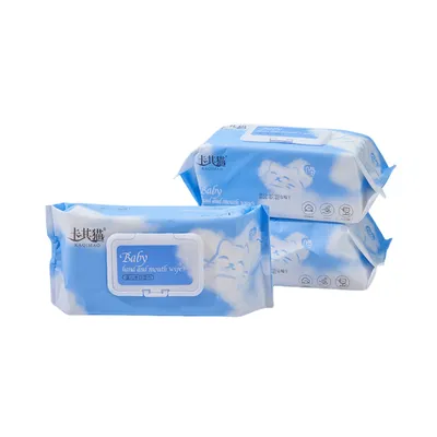 OEM Baby Water Wipes Chemical Free Hygiene Cotton Baby Wet Wipes